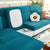High Stretch Separate Cushion Covers Sofa Slipcover for L-Shaped Sectional Couch