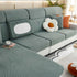 High Stretch Separate Cushion Covers Sofa Slipcover for L-Shaped Sectional Couch