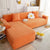 L Shape Couch Covers Stretch Slipcovers Furniture Protector with 1pcs Free Pillowcases