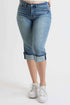 Women's Premium Stretch Essential Cuff Capri