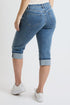 Women's Premium Stretch Essential Cuff Capri