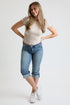Women's Premium Stretch Essential Cuff Capri