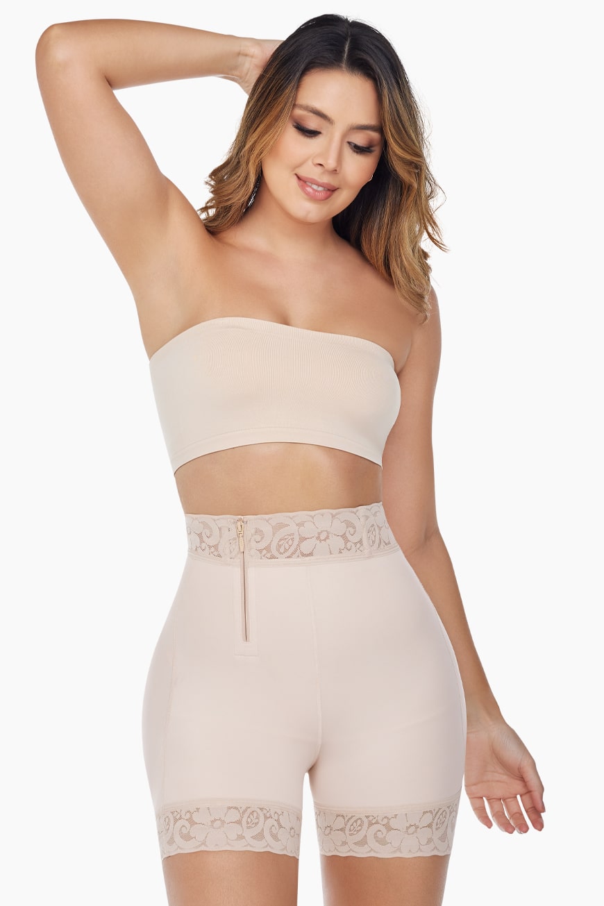 CURVEEZ BBL Effect Easy Sculpt Hi-Cut Shorts