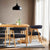 Ezra Modern Solid Wood Dining Chair with Boucle Upholstery (Set of 2)