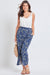 Women's Lifestyle Cropped Tulip Slit Hem Pant