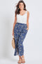 Women's Lifestyle Cropped Tulip Slit Hem Pant