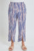 Women's Linen Lounge Pants with Front Slit