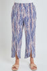 Women's Linen Lounge Pants with Front Slit