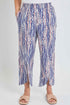 Women's Linen Lounge Pants with Front Slit