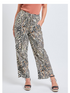 Women's Pull-On Stove Pipe Pant With Tulip Hem Detail