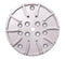 10" Grinding Wheel Diamond 10 Segments Concrete Floor Grinder Disc Blade for Leveling, Coating Removal, and Surface Prep
