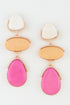 Women's Drop Earrings Retro Triple Stone BYMANYC ® New York VINTAGE CASCADE DANGLE EARRINGS - New Collection