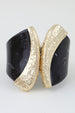 Women's Cuff Bracelet Abstract Stone Pillar BYMANYC ® New York GEOMETRIC ARCHITECTURAL WRISTBAND - New Collection