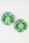 Women's Earrings Studs Botanical BYMANYC ® New York HAMPTONS WATERCOLOR - New Collection