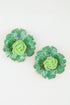 Women's Earrings Studs Botanical BYMANYC ® New York HAMPTONS WATERCOLOR - New Collection