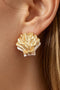 Women's Earrings Studs Clamshell BYMANYC ® New York HAMPTONS CLAMSHELL - New Collection