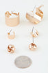 Women's Earrings Multi-Pack Hoops BYMANYC ® New York SOHO CARVED - New Collection