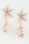 Women's Earrings Drops Starfish BYMANYC ® New York HAMPTONS BEJEWELED - New Collection