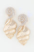 Women's Earrings Drops Conch Shell BYMANYC ® New York HAMPTONS CONCH - New Collection