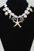 Women's Necklace Beaded Charms BYMANYC ® New York HAMPTONS UNDER THE SEA - New Collection