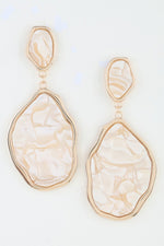 Women's Earrings Drops Crystal BYMANYC ® New York SOHO ABSTRACT STONE - New Collection