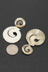 Women's Earrings Drops Raffia BYMANYC ® New York MONTAUK SPIRAL - New Collection