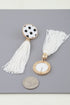 Women's Earrings Drops Tassel BYMANYC ® New York SOHO DOTS - New Collection