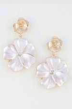 Women's Earrings Drops Poppy BYMANYC ® New York HUDSON BOTANICAL - New Collection