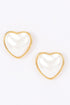 Women's Earrings Studs BYMANYC ® New York NOLITA HEART - New Collection