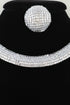 Women's Necklace Set Choker BYMANYC ® New York TRIBECA DISCO - New Collection