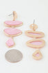 Women's Earrings Drops Organic BYMANYC ® New York TRIBECA MARBLE - New Collection