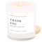 Thank You! Soy Candle - White Jar - 11 oz (Island Air)