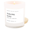 Thank You! Soy Candle - White Jar - 11 oz
