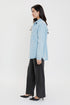 Women’s Oversized Shacket with Front Patch Pockets