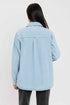 Women’s Oversized Shacket with Front Patch Pockets