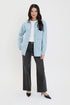 Women’s Oversized Shacket with Front Patch Pockets