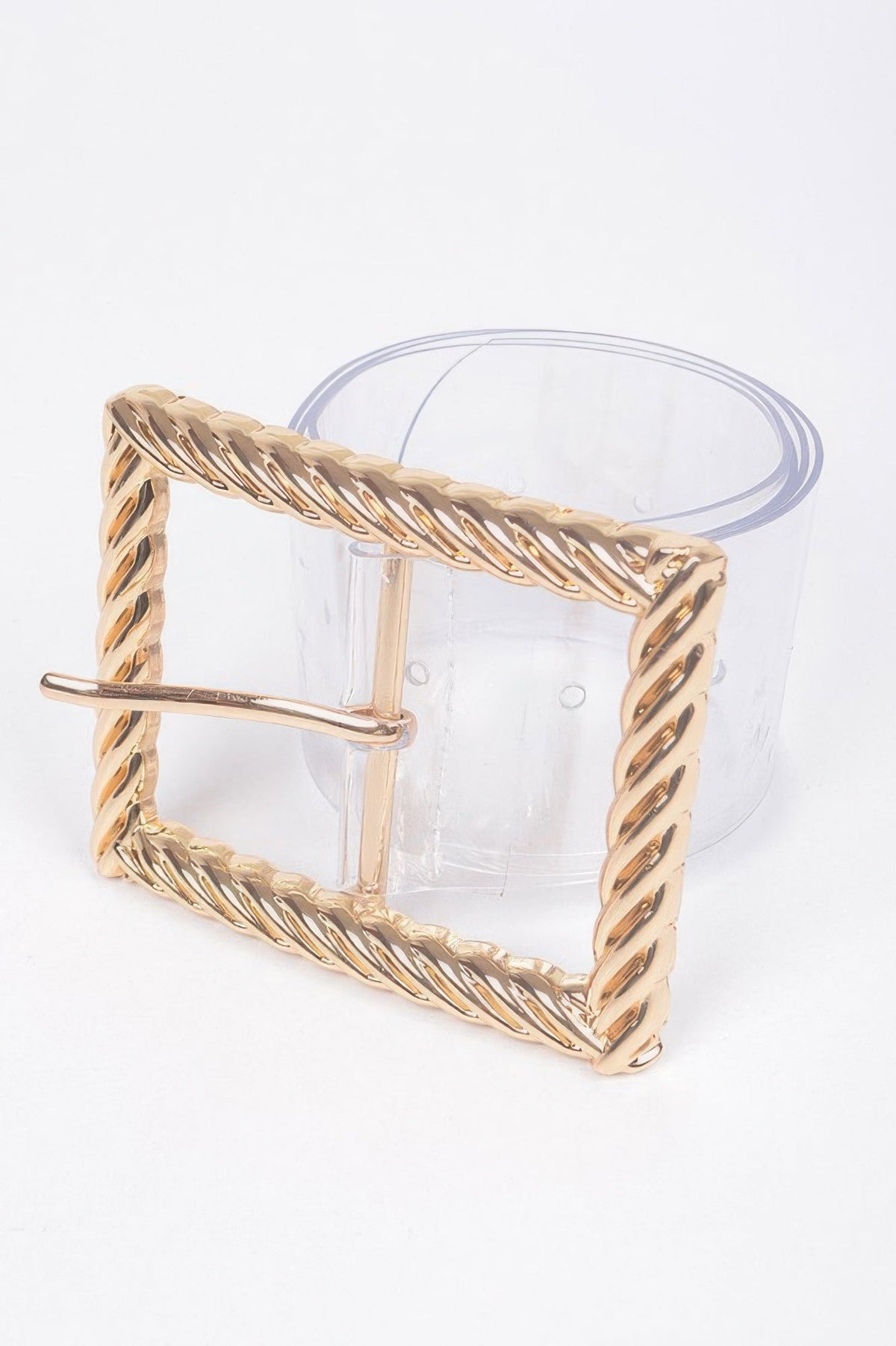 WOMEN'S BELT • HIGHLINE Fashion Chic Clear BYMANYC ® New York