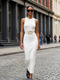WOMEN'S BELT • HIGHLINE Fashion Chic Clear BYMANYC ® New York