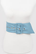 WOMEN'S BELT SOHO Leather Buckle New Collection BYMANYC ® New York