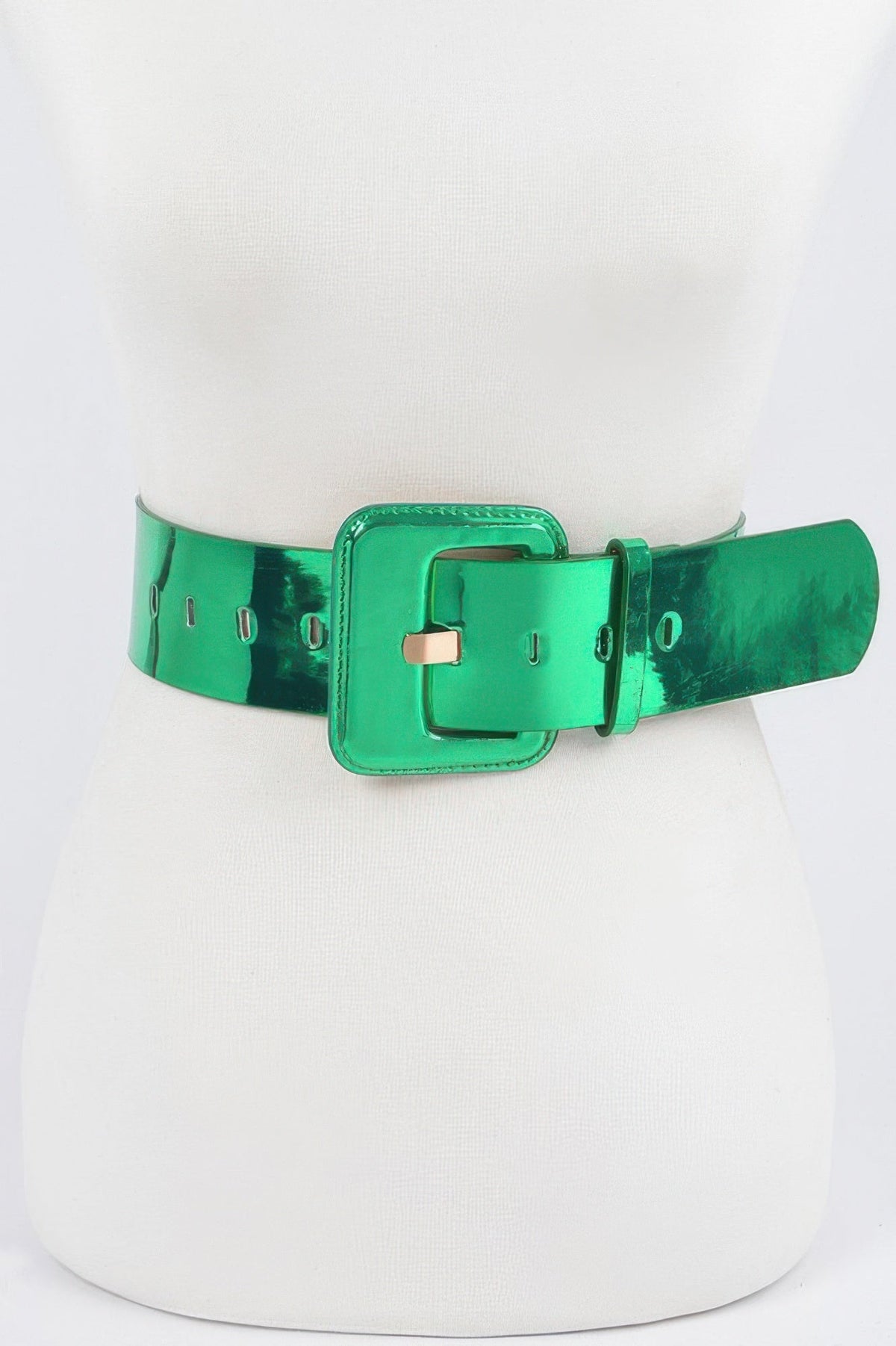 WOMEN'S BELT SUMMIT Wide Mirror Effect BYMANYC ® New York