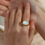 WOMEN'S RING • new collection FIFTH AVE Shell BYMANYC ® New York