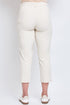 Women's High Rise Cropped Elastic Waistband Tummy Control Pant