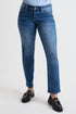 Women's High Rise Curve Confidence  Straight Jeans