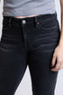 Women's Premium Stretch Cropped Slim Straight Jeans