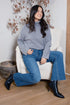 Women's Luxe Wide Leg Jeans with Angled Seam