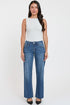 Women's Luxe Wide Leg Jeans with Angled Seam