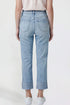 Women's Premium Stretch Cropped Mega Cuff Jeans