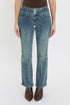 Women's 3-Button Premium Stretch Bootcut Jeans