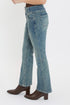 Women's 3-Button Premium Stretch Bootcut Jeans