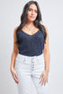 Women's Vintage High Rise Button Fly Skinny Ankle Jeans